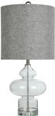 Harp & Finial® Boulton Seeded Clear Table Lamp-0