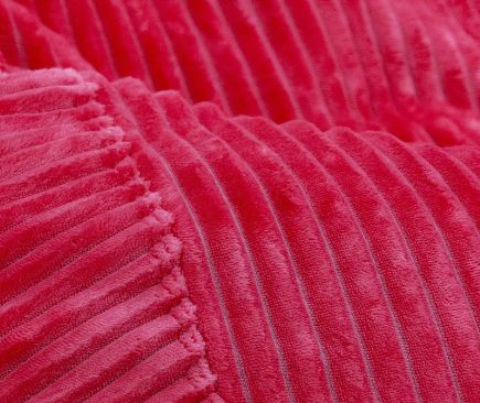 CordaRoy's® Fuchsia Plush Corduroy Full Bean Bag Cover-1