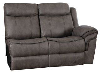 Powell® Galloway Stone Right-Arm Facing Manual Reclining Loveseat
