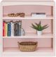 Archbold Furniture Customizable Pine 36" x 36" Bookcase-2