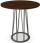 Amisco Customizable Calypso Birch Veneer Bar Table with 42" Tabletop-3