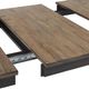 Intercon Beacon Walnut Dining Table with Charcoal Base-2