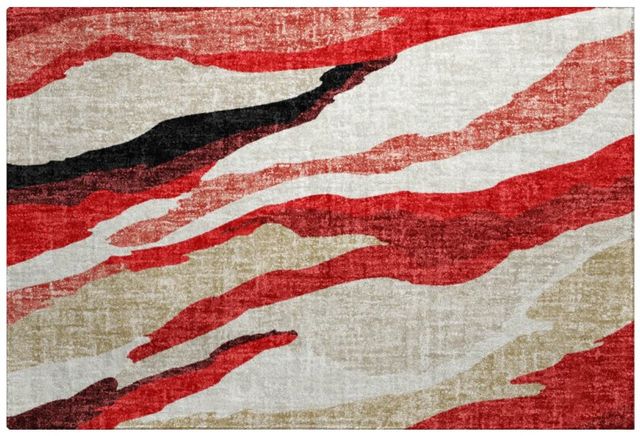 Dalyn™ Rug Company Lorenzo LN4 Red 5'x8' Area Rug-1