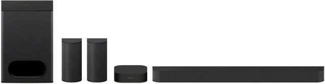Sony® BRAVIA Theater System 6 5.1 Channel Black Soundbar System-0
