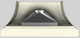 Vent-A-Hood® Designer Series 66" Biscuit Wall Mounted Range Hood-3