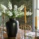 Magnolia Home by Joanna Gaines Marcel Black 9" Ceramic Vase-3