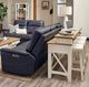 Parker House® Americana Modern 7-Piece Weathered Natural Occasional Table Set with Cotton Base-2