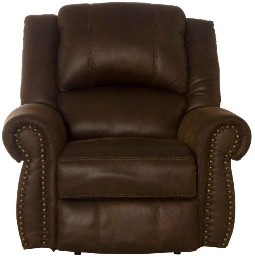 Catnapper® Pickett Walnut Power Recliner with Power Adjustable Headrest-2