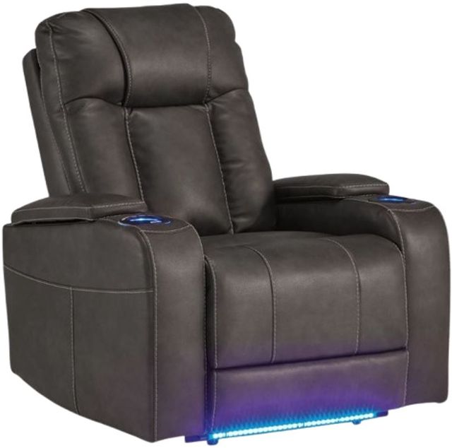 Signature Design by Ashley® Feazada Shadow Power Recliner-4