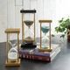 A & B Home Papin Gold/White 30-Minute Hourglass-3