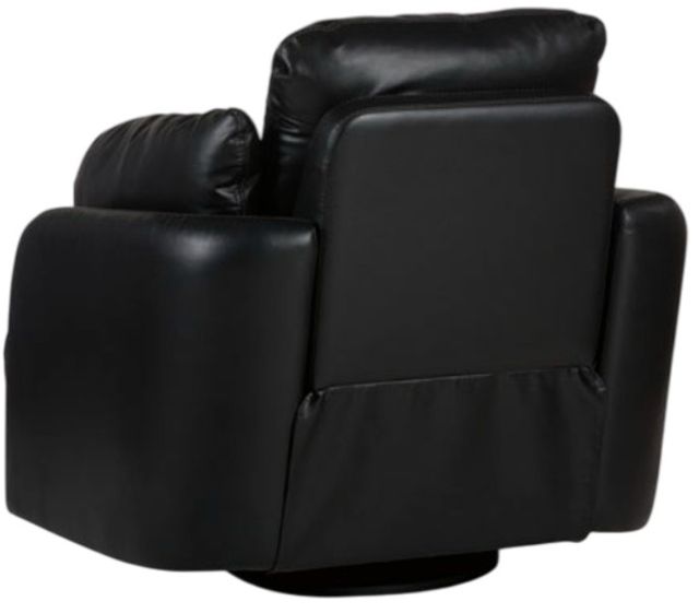 Signature Design by Ashley® ModMax II Black Manual Swivel Glider Recliner-4