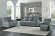 Mazin Furniture Edition Dove Grey Power Reclining Sofa-4