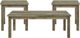 Elements International Oak Lawn Natural 3-Piece Natural Occasional Table Set-0