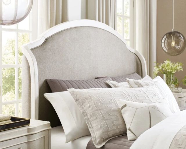 American Drew® Harmony Carlyn Eggshell King Upholstered Panel Bed-2