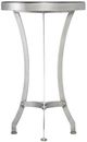 Hooker® Furniture Saint Armand Black Martini Table with Brushed Pewter Base-0