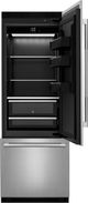 JennAir® 30 in. 16.3 Cu. Ft. Panel Ready Built In Bottom Freezer Refrigerator-1