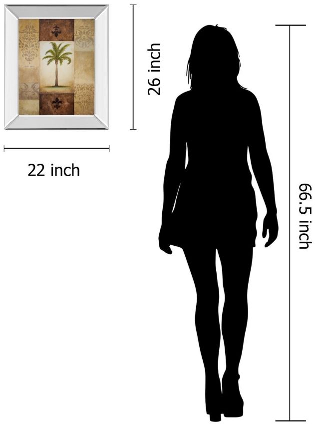 Classy Living Michael Marcon Fantasy Palm I Wall Art-2