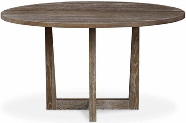 Bassett® Furniture Customizable BenchMade Liam 48" Oak Round Table-1