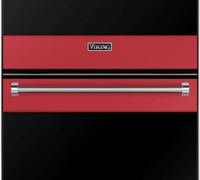 Viking® 3 Series 30" San Marzano Red Double Electric Wall Oven-1