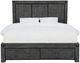 Modus Furniture Meadow Graphite Queen Storage Platform Bed-2