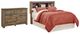 Signature Design by Ashley® Trinell 2-Piece Brown Full Bookcase Headboard Bed Set-0