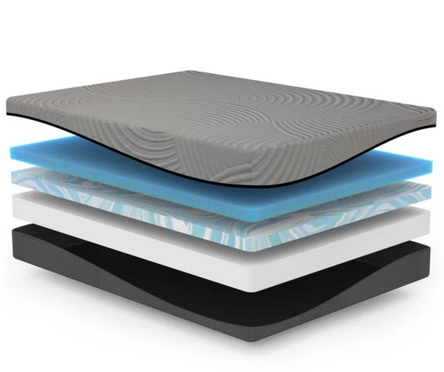 BedTech 10” Gel-Max Memory Foam Twin Mattress-1