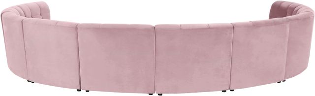 Meridian Furniture Limitless 10-Piece Pink Velvet Modular Sectional-3