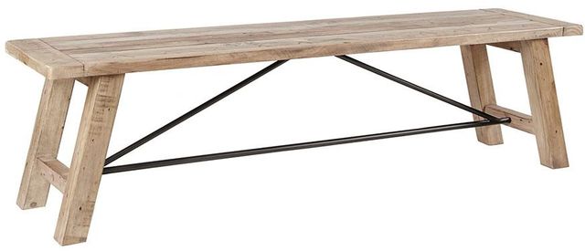 Olliix by INK+IVY Natural Sonoma Dining Bench-1