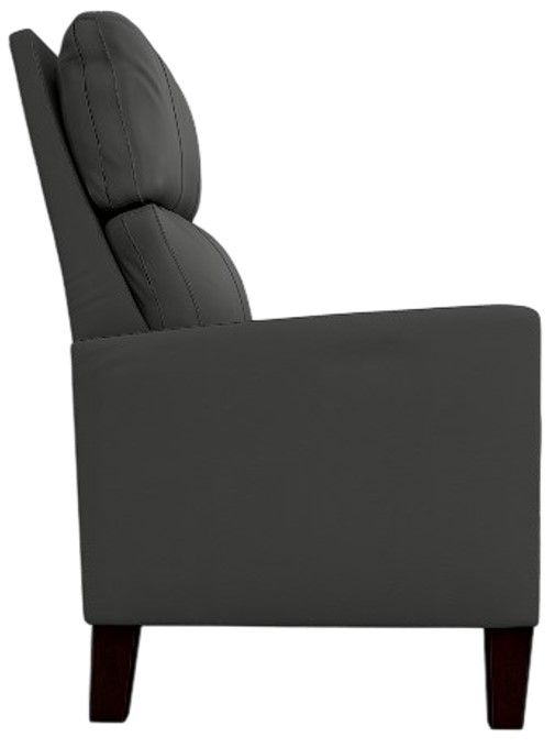 Best® Home Furnishings Customizable Janae Leather Manual High Leg Recliner with Espresso Legs-2