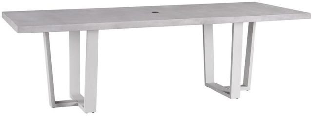 Universal Explore Home™ Coastal Living Outdoor South Beach Chalk/Gray Dining Table