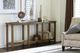 Hammary® Astor Burnished Clear Sofa Table-1