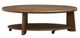 Magnussen Home® Tanner Tawny Brown Oval Cocktail Table with Casters-2
