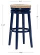 Powell® Maya Navy Blue Bar Stool-2