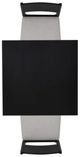 Powell® Cosgrove 3-Piece Black/Light Gray Upholstered Counter Set-4