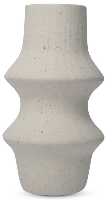 Moe's Home Collection Lacy White Vase-0