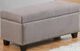 Titus Furniture Grey Storage Bench-0