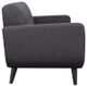 Elements International Hadley Heirloom Charcoal Loveseat-2