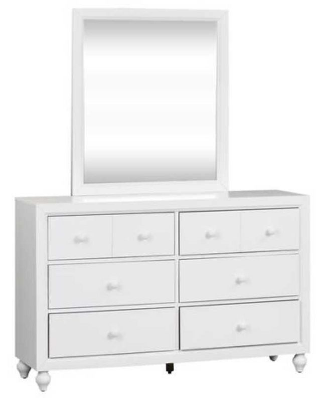 Liberty Furniture Cottage View 3-Piece White Youth Twin Panel Bed Set-2
