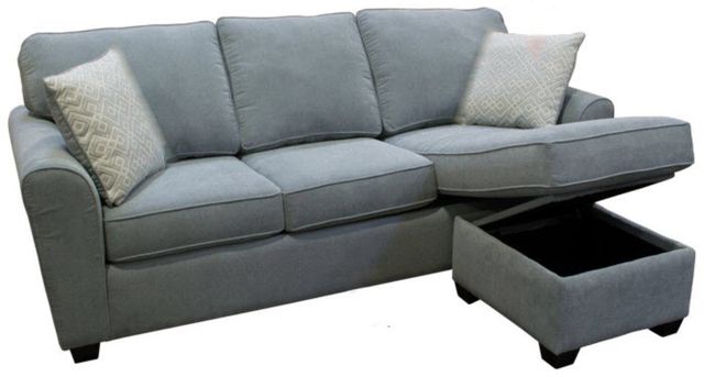 Stanton™ Customizable 643 Sofa Chaise Queen Sleeper with Storage Gel-0