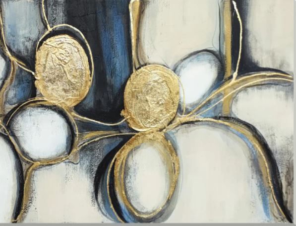 Classy Art Style 19 Hand Painted Textured Wall Art-1