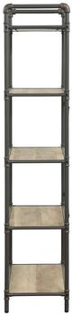 ACME Furniture Itzel Antique Oak/Sandy Gray Bookcase with Five Shelves-4