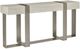 Bernhardt Tempo Larza Console Table Satin Nickel Base-0