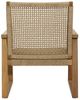 Dovetail Furniture Fay Natural Teak Outdoor Occasional Chair -3