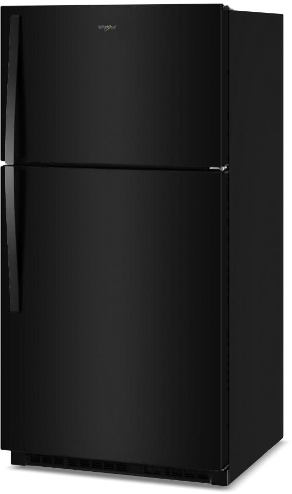 Whirlpool® 33" 21.3 Cu. Ft. Black Top Freezer Refrigerator-3