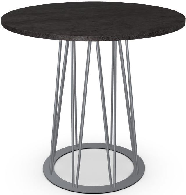Amisco Customizable Calypso Thermo Fused Laminate Counter Height Table with 39" Tabletop-3