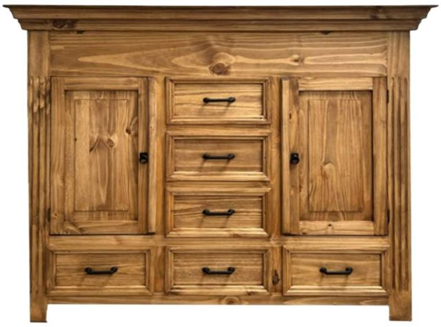Million Dollar Rustic Brown Gun Chest-0