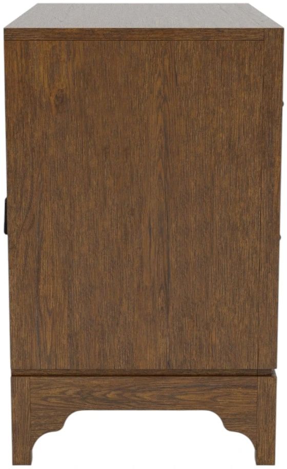 Riverside Furniture Calhoun Whiskey Oak 2-Drawer Nightstand-4