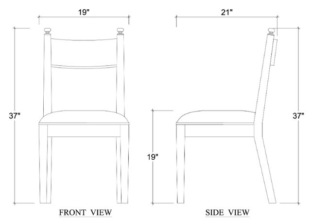 Bramble Customizable Bahama Dining Chair-1
