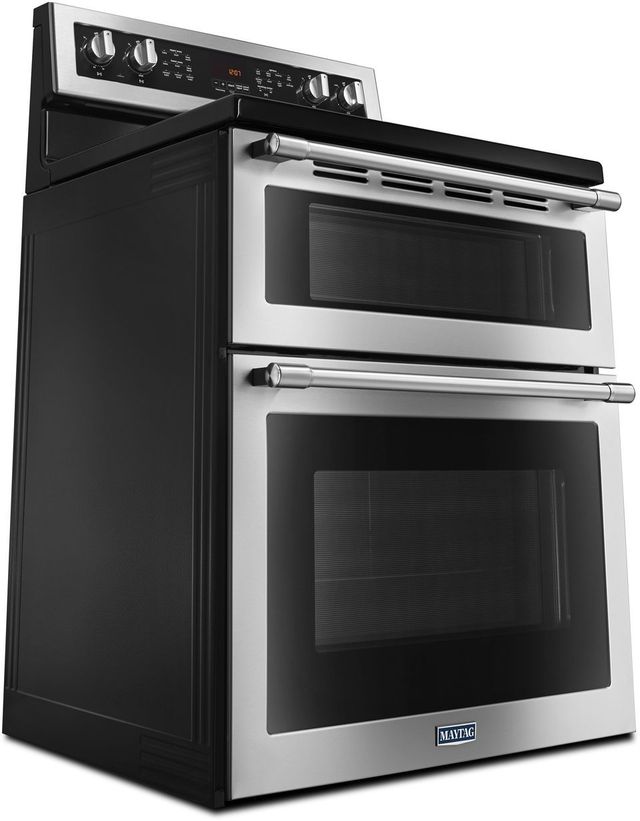 Maytag® 30" Fingerprint Resistant Stainless Steel Freestanding Electric Range-2