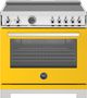 Bertazzoni Professional Series 36" Giallo Glossy Pro Style Induction Range-0